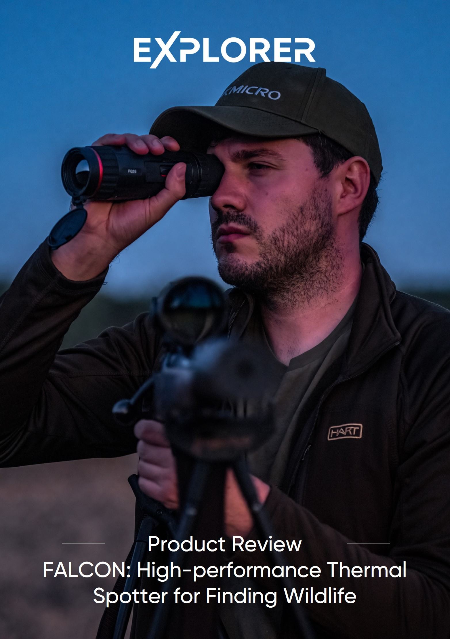 HIKMICRO FALCON: High-performance Thermal Spotter for Finding Wildlife