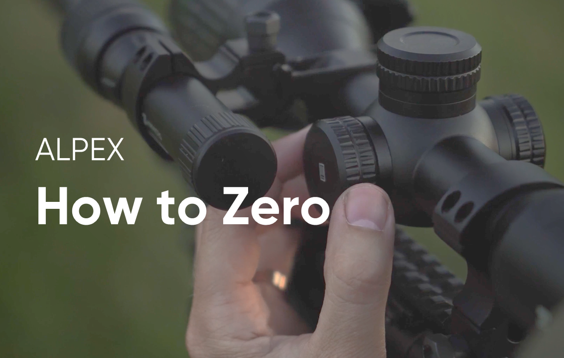 ALPEX How to Zero